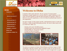 Tablet Screenshot of disha.iacofcarolinas.org